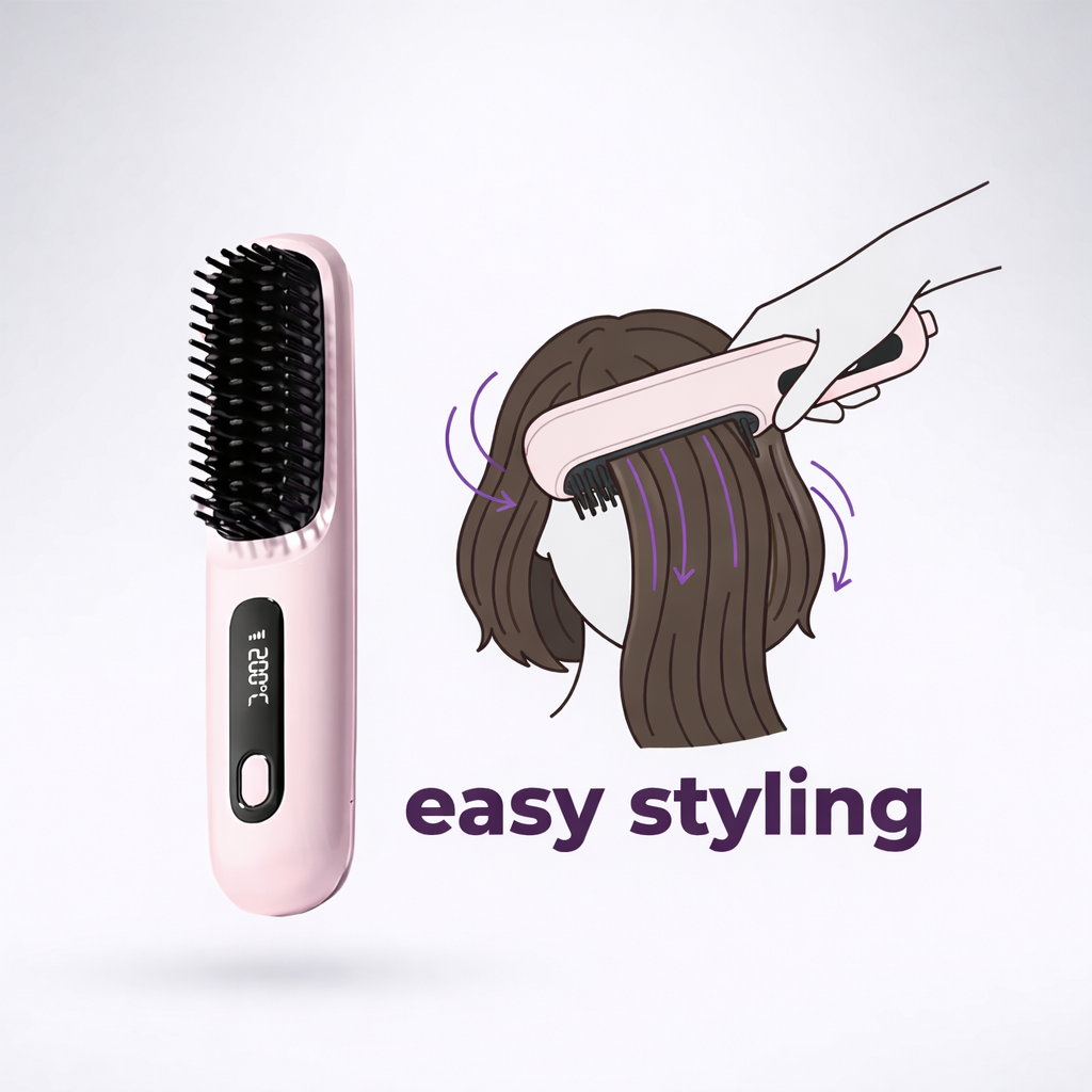 Nolavro 5-Minute Style Brush